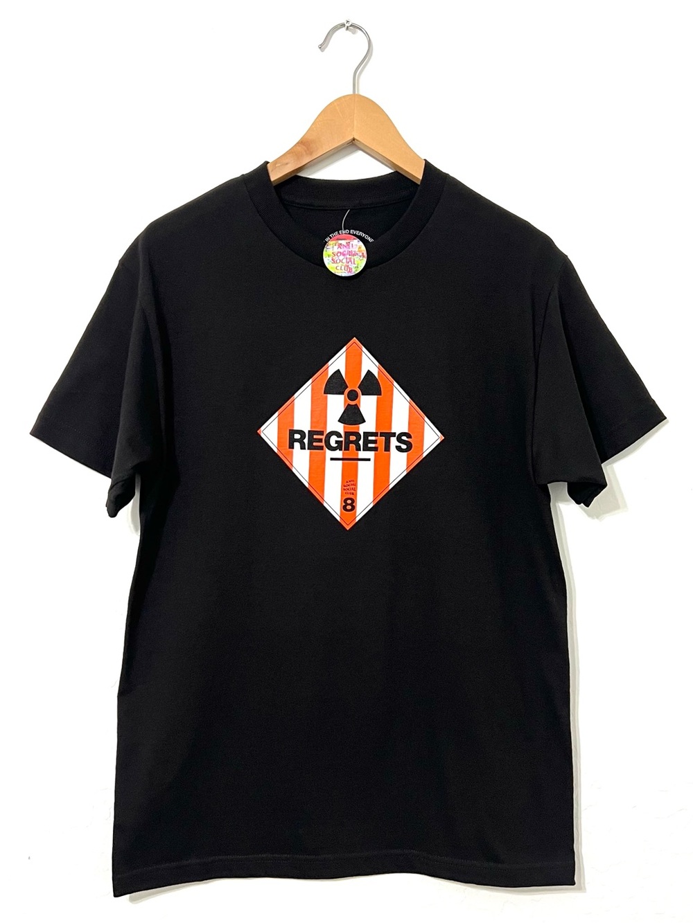 Anti Social Social Club Regrets T-Shirt | Black | Medium